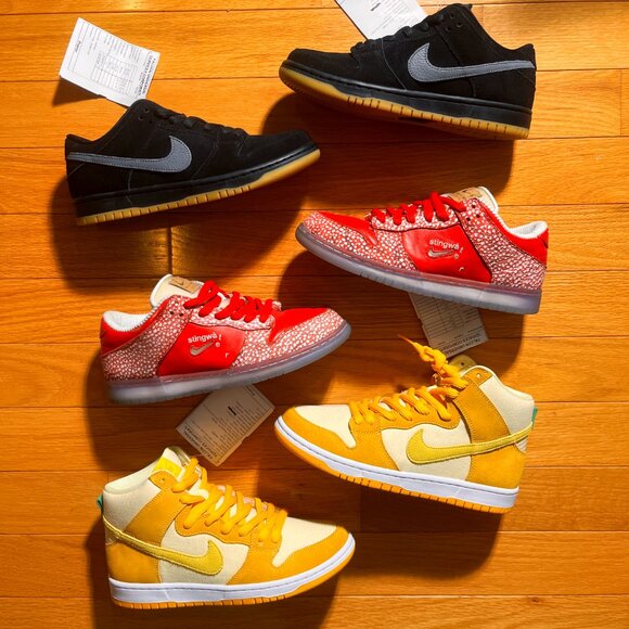 *SAMPLE* 1 of 1? Nike SB Dunk Stingwater RARE Size stamped look see promo - Picture 3 of 10